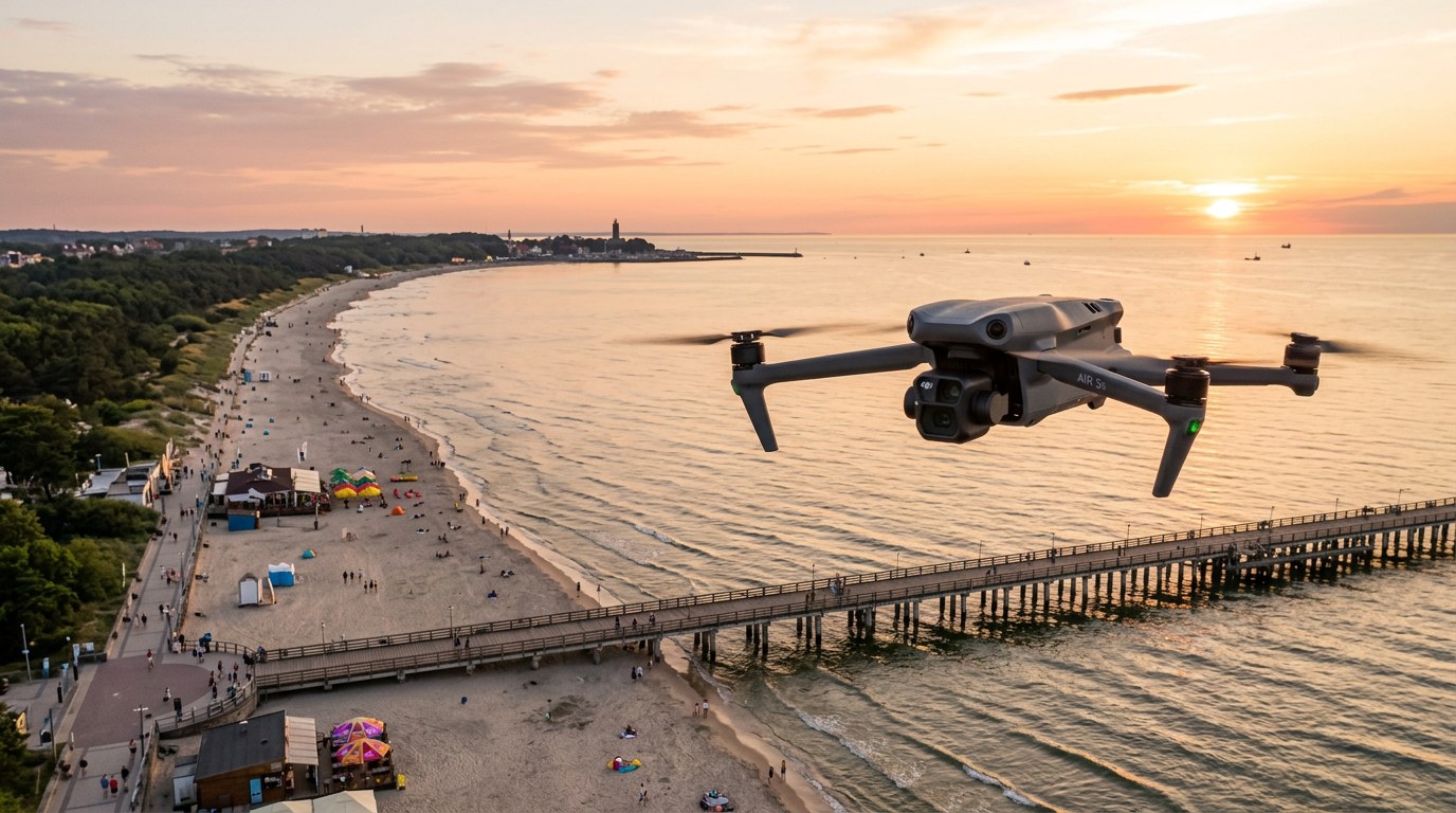 DJI Air 3S - zdjęcia, spoty i gdzie latać. Dwie kamery w praktyce