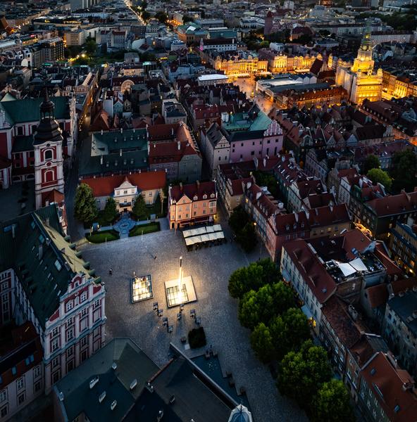 Stare miasto w Poznaniu