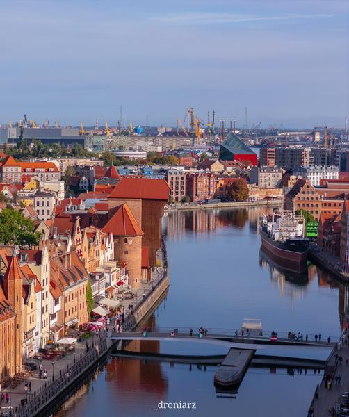 Żuraw, Sołdek i Motława